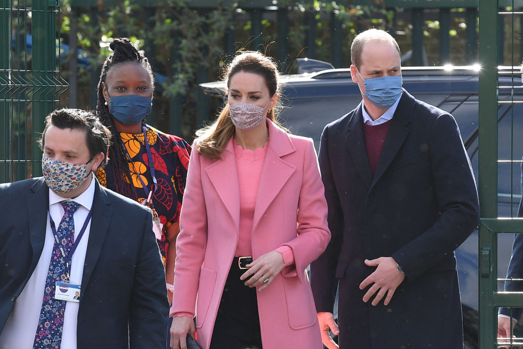 The Duke And Duchess Of Cambridge Visit School 21 In Stratford