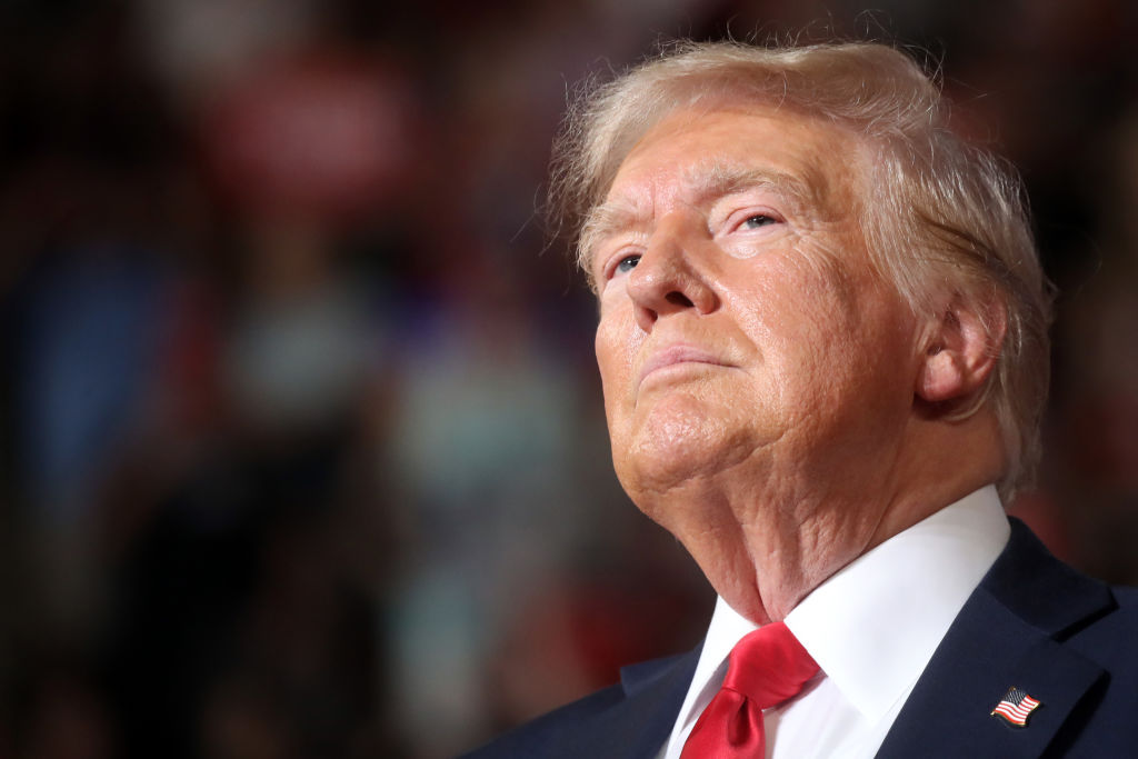 Trump Holds Campaign Rally In Harrisburg, Pennsylvania