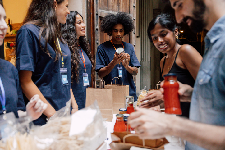 Local Food Drive Supported by Dedicated Volunteers